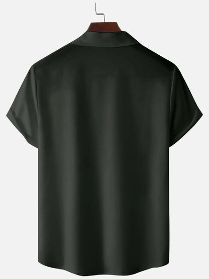Chemise Homme à Manches Courtes – Élégance et Confort au Quotidien